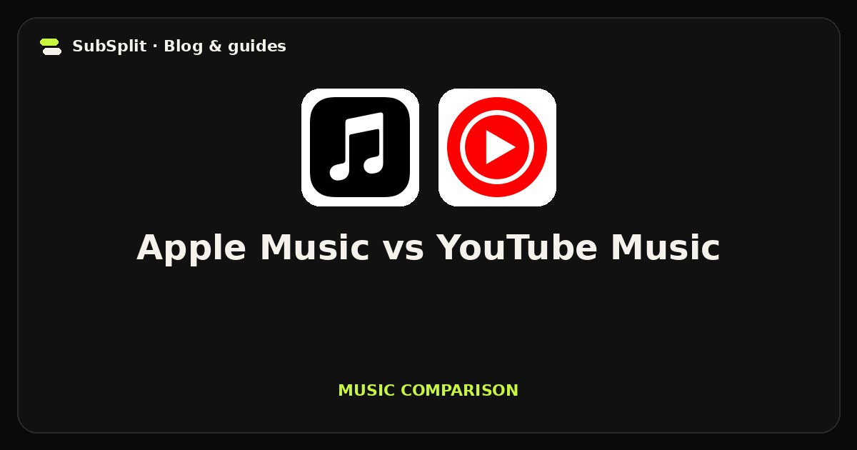Apple Music vs YouTube Music — Music comparison