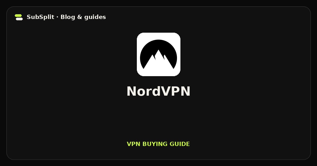 NordVPN — VPN buying guide